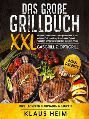 cover image of Das große Grillbuch XXL